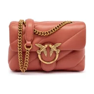 Torebki damskie - Pinko Skórzana torebka na ramię LOVE PUFF MINI - miniaturka - grafika 1