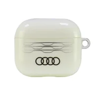 Akcesoria do słuchawek - Audi IML Geometric Pattern AirPods 3 cover biały/white AU-IMLAP3-A6/D3-WE - miniaturka - grafika 1