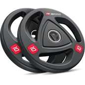 Obciążenia - Zestaw obciążeń olimpijskich, 2x10kg - miniaturka - grafika 1