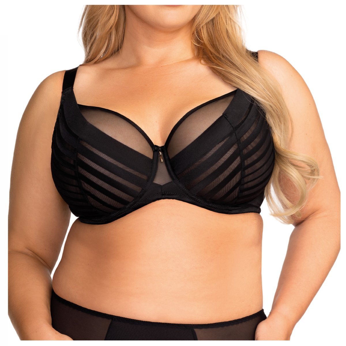 Biustonosz Nessa Alizee Soft czarny - 80H