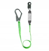 Akcesoria BHP - Linka szelki STING  taśma z amortyzatorem +  hak - miniaturka - grafika 1