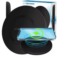 Ładowarki do telefonów - Ładowarka do telefonu smartfonu bezprzewodowa indukcyjna szybka qi 15w - miniaturka - grafika 1