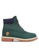 Buty dla chłopców - Timberland Trapery Premium 6-Inch Waterproof TB0A6BETEO61 Khaki - miniaturka - grafika 1