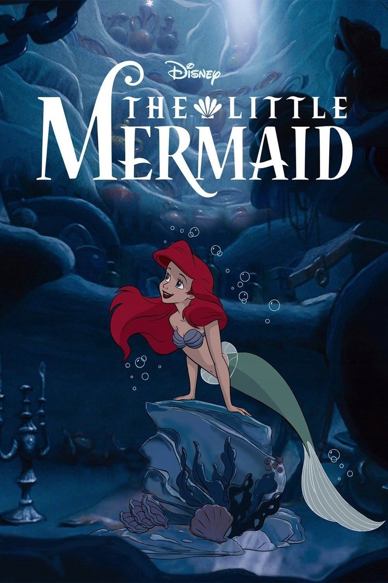 PODKŁADKA POD MYSZ Z Nadrukiem 22x18 cm Mała Syrenka Little Mermaid Prezent