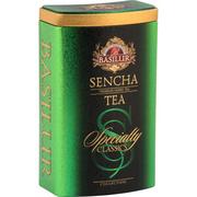 Kawa w kapsułkach i saszetkach - BASILUR BASILUR Herbata Specialty Classics Sencha Green Tea w puszce 100g WIKR-969746 - miniaturka - grafika 1