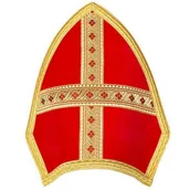 Dodatki do strojów karnawałowych - GAM Czapka biskupa Mitra - 1 szt. EKCZB-01 - miniaturka - grafika 1