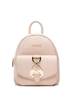Plecaki - Love Moschino Plecak w kolorze kremowym - 20 x 26 x 12 cm - miniaturka - grafika 1