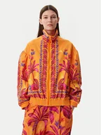 Kurtki damskie - adidas Kurtka przejściowa FARM Premium JD6305 Pomarańczowy Loose Fit - miniaturka - grafika 1
