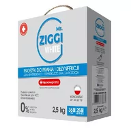 Środki do prania - Mr. ZIGGI Mr ZIGGI Mr ZIGGI hipoalergiczny proszek do prania tkanin białych 2,5 kg - miniaturka - grafika 1