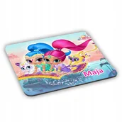 Podkładki pod mysz - PODKŁADKA POD MYSZ SHIMMER I SHINE + IMIĘ w prezencie! - miniaturka - grafika 1