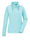 Kurtki damskie - killtec Damska kurtka Powerstretch ze stójką KOS 24 WMN FLX JCKT, hellaqua, 34, 42850-000 - miniaturka - grafika 1