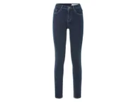 Spodnie damskie - esmara® Jeansy damskie z bawełną, Super Skinny Fit (40 (długa długość), Ciemnoniebieski) - miniaturka - grafika 1
