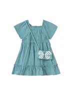 Sukienki i spódniczki dla dziewczynek - Mayoral Sukienka codzienna 1920 Niebieski Regular Fit - miniaturka - grafika 1