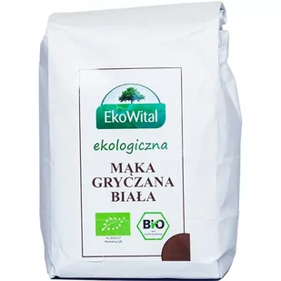 EkoWital MĄKA GRYCZANA BIAŁA BIO 500g - 5908249970960 - Mąka - miniaturka - grafika 1