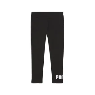 Damskie legginsy 3/4 z małym logo No. 1 ESS PUMA Black - Spodnie sportowe damskie - miniaturka - grafika 1