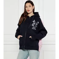 Bluzy damskie - Desigual Bluza MICKEY MOUSE DESIGUAL X DISNEY Regular Fit z dodatkiem wełny - miniaturka - grafika 1