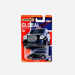 Levc TX Taxi - Global Series Matchbox 1:64 - Samochody i pojazdy dla dzieci - miniaturka - grafika 1