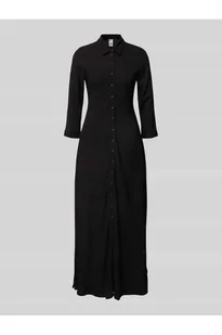 Sukienka koszulowa z wiskozy z listwą guzikową - YAS - Sukienki - miniaturka - grafika 1