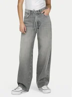 Spodnie damskie - ONLY Jeansy Gianna 15338246 Szary Balloon Fit - miniaturka - grafika 1