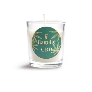 Flagolie Sojowa świeca zapachowa CBD 70g - Świece - miniaturka - grafika 1