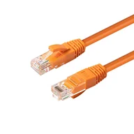 Kable - Microconnect Cat6A Utp 0,25M Pomarańczowy Lszh - miniaturka - grafika 1