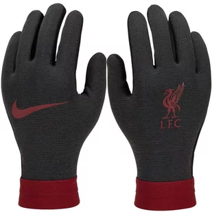 Rękawiczki Nike Liverpool FC Thermafit HO23 Jr (kolor Czarny, rozmiar L) - Rękawiczki - miniaturka - grafika 1