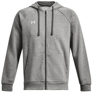 Męska bluza Under Armour Rival Fleece FZ Hoodie Rozmiar: M / Kolor: szary - Bluzy sportowe męskie - miniaturka - grafika 1