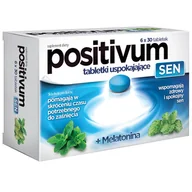 Układ nerwowy - Aflofarm Positivum sen tabletki uspokajające x 180 tabl - miniaturka - grafika 1