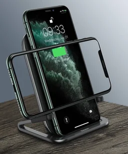 Baseus Rib bezprzewodowa indukcyjna ładowarka Qi 15W z podstawką biały (WXPG-02) hurtel-56471-0 - Ładowarki do telefonów - miniaturka - grafika 34