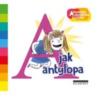 Książki edukacyjne - Akademia mądrego dziecka. Literkowe przedszkole. A jak antylopa - miniaturka - grafika 1