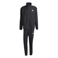 Dresy męskie - Męski Dres ADIDAS M 3S WV TT TS JI8849 – Czarny - miniaturka - grafika 1