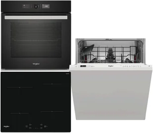 Zestaw AGD do zabudowy Whirlpool Zmywarka W2I HD526 A + Piekarnik AKZ9 6240 NB + Płyta indukcyjna WS Q2160 NE - Zestawy AGD - miniaturka - grafika 1