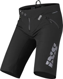 męskie spodenki rowerowe iXS Trigger, czarny grafitowy, 2XL - Spodenki rowerowe - miniaturka - grafika 1