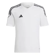 Odzież sportowa dziecięca - Koszulka sportowa dla dzieci adidas Tiro 23 League Jersey - miniaturka - grafika 1