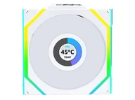 Chłodzenie procesora - LIAN LI Uni Fan SL Wireless 120 LCD White 120mm - miniaturka - grafika 1