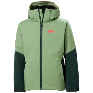 Helly Hansen JR Jewel, kurtka narciarska, juniorska, jasnozielona - Kurtki i kamizelki sportowe męskie - miniaturka - grafika 1