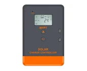 Akcesoria do kolektorów i fotowoltaiki - Solarny regulator ładowania PowMr MPPT 20A 12/24/V LCD+USB do wszystkich aku - miniaturka - grafika 1