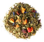 Herbata - ﻿Herbata ziołowa rozjaśniająca umysł przy nauce dzika roża bławatek mięta - miniaturka - grafika 1