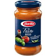 Sosy w słoikach - BARILLA PESTO ROSSO GĘSTY SOS DO MAKARONU Z POMIDORAMI SEREM I ORZECHAMI 200 G 200 G zakupy dla domu i biura 25025388 - miniaturka - grafika 1