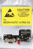 Pozostałe akcesoria do telefonów - ORYGINAŁ PŁYTKA GNIAZDO ŁADOWANIA USB DO XIAOMI REDMI NOTE 14 PRO 5G 5904858345632 - miniaturka - grafika 1