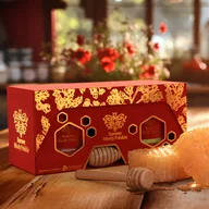 Miód - SUROWY MIÓD SPADZIOWY ZE SPADZI IGLASTEJ - ZESTAW PREZENTOWY - miniaturka - grafika 1