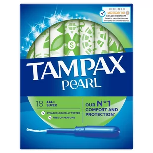 Tampax Pearl Super Duo - tampony 18szt. - Tampony - miniaturka - grafika 1