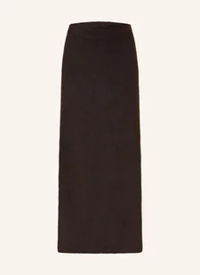 Neo Noir Spódnica Z Dzianiny Hynne braun - Spódnice - miniaturka - grafika 1