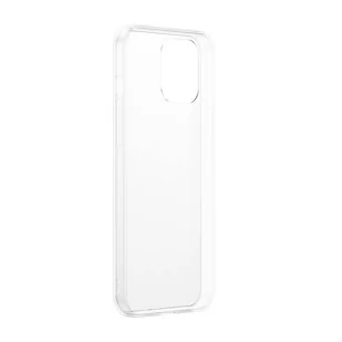 Baseus Frosted Glass Case Sztywne etui z elastyczną ramką iPhone 12 mini Biały (WIAPIPH54N-WS02) WIAPIPH54N-WS02 - Etui i futerały do telefonów - miniaturka - grafika 3