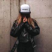 Czapki i chusty sportowe męskie - Czapka z Daszkiem Holy Blvk Antichrist Trucker - miniaturka - grafika 1