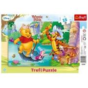 Puzzle - Trefl 15 EL. Ramkowe Wyprawa po skarb 405430 - miniaturka - grafika 1