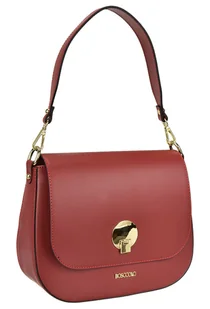 Torebka skórzana na ramię - bordo (5726) - Torebki damskie Torebka skórzana na ramię - bordo (5726) - Torebki damskie - miniaturka - grafika 1