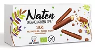 Ciastka - NATEN (ciastka bezglutenowe) CIASTKA W POLEWIE CZEKOLADOWEJ STICKS BEZGLUTENOWE BIO 130 g - NATEN - miniaturka - grafika 1