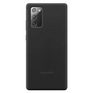 Etui i futerały do telefonów - Samsung Silicone Cover do Galaxy Note 20 Black - miniaturka - grafika 1