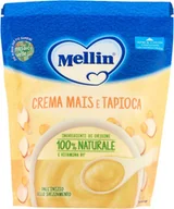 Szybkie dania obiadowe - Krem kukurydziany Crema di Mais e Tapioca 200g - Mellin - miniaturka - grafika 1
